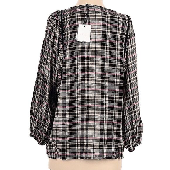HATCH Plaid Blouse  - Picture 6 of 9